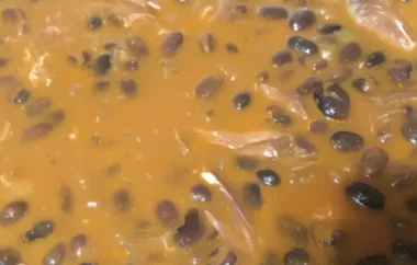 Delicious Black Bean Soup Recipe
