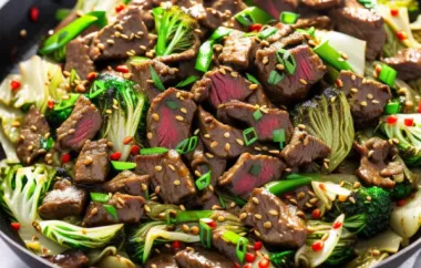 Delicious Black Pepper Beef and Cabbage Stir Fry