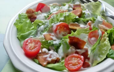 Delicious BLT Salad Recipe to Try at Home