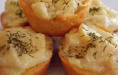 Delicious Blue Cheese and Pear Tartlets Recipe
