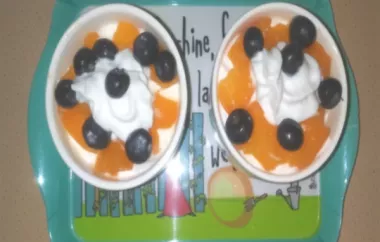 Delicious Blueberry and Apricot Dessert