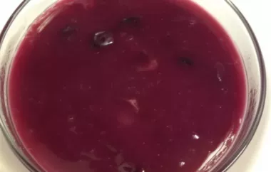 Delicious Blueberry Breakfast Sauce Recipe