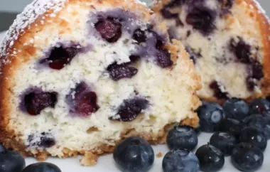 Delicious Blueberry Coffee Cake Recipe