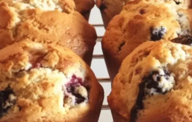 Delicious Blueberry Muffins Recipe