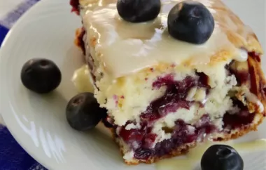 Delicious Blueberry Pudding with a Tasty Hard Sauce