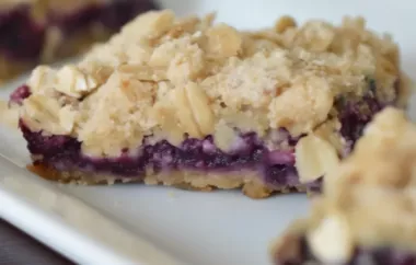 Delicious Blueberry Squares for a Sweet Treat