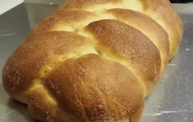 Delicious Bread Machine Swedish Coffee Bread Recipe