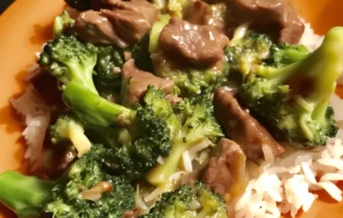 Delicious Broccoli Beef Recipe