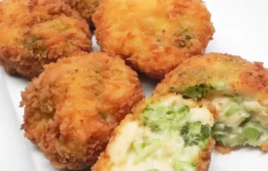 Delicious Broccoli Cheese Bites Recipe