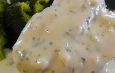 Delicious Broiled Chicken with a Rich Roasted Garlic Sauce Recipe