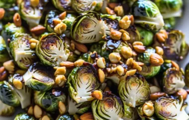 Delicious Brussels Sprouts with Crunchy Nuts