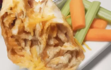 Delicious Buffalo Chicken Taquitos Recipe