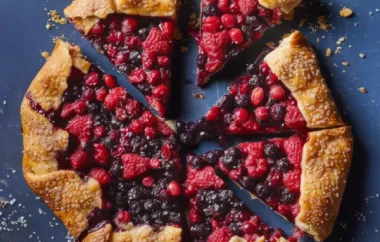 Delicious Bumbleberry Galette Recipe