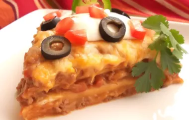 Delicious Burrito Pie Recipe