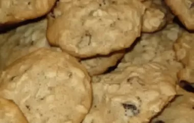 Delicious Buttermilk Oatmeal Cookies Recipe