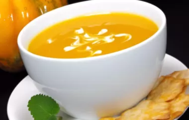Delicious Butternut and Acorn Squash Soup Recipe