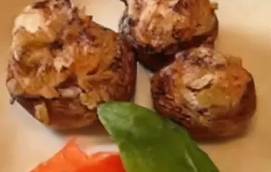 Delicious Cajun Crab Stuffed Mushrooms Recipe