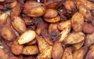 Delicious Cajun-Spiced Roasted Pumpkin Seeds