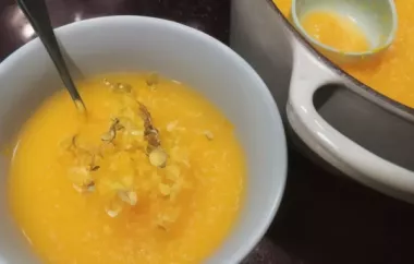 Delicious Carrot Star Anise Soup Recipe