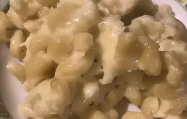 Delicious Cauliflower Mac and Cheese Recipe