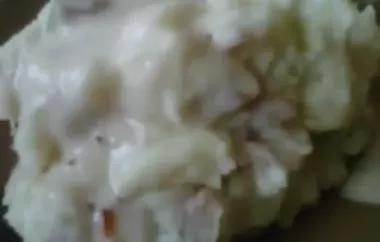 Delicious Celery Smashers with Cream Gravy