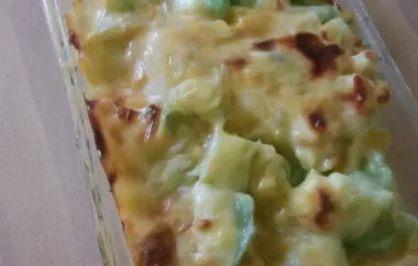 Delicious Chayote with Egg and Cheese Recipe
