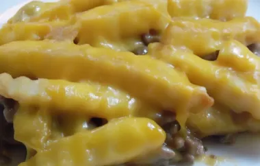 Delicious Cheeseburger and Fries Casserole Recipe