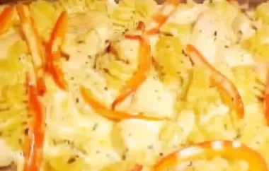 Delicious Cheesy Chicken Tetrazzini Recipe
