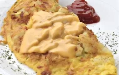 Delicious Cheesy Potato and Egg Casserole Recipe