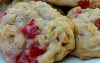 Delicious Cherry Oatmeal Cookies Recipe