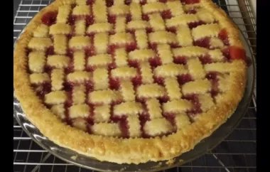 Delicious Cherry Raspberry Pie Recipe