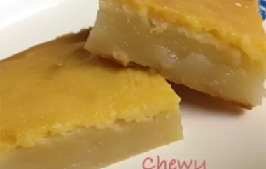 Delicious Chewy Coconut Bibingka Recipe