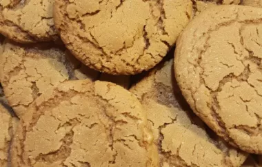 Delicious Chewy Ginger Cookies Recipe