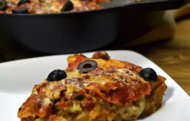 Delicious Chicago Style Pan Pizza Recipe