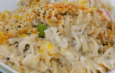 Delicious Chicken and Pasta Casserole with Mixed Vegetables