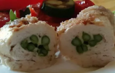 Delicious Chicken Asparagus Roll-Ups