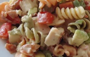 Delicious Chicken Club Pasta Salad Recipe