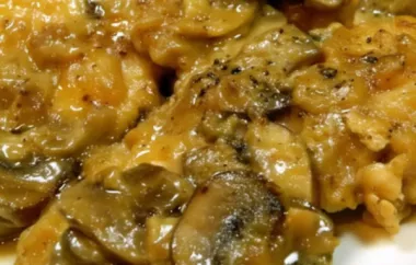 Delicious Chicken Mushroom Dijon Recipe