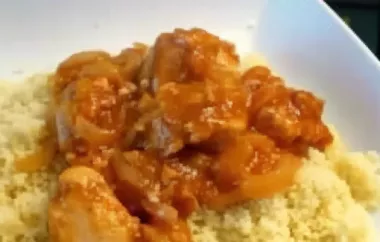 Delicious Chicken Tagine with Fluffy Couscous