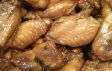 Delicious Chicken Wings Pacifica Recipe