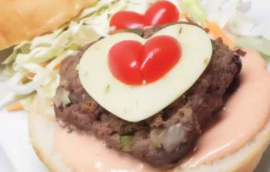 Delicious Chimichurri Burger Recipe
