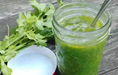 Delicious Chimichurri Sauce to Elevate Your Dish