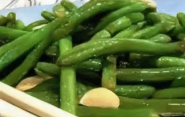 Delicious Chinese Buffet Green Beans Recipe