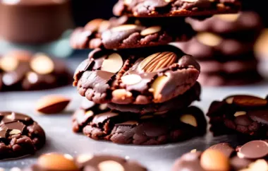 Delicious Chocolate Almond Freezer Cookies for a Sweet Treat