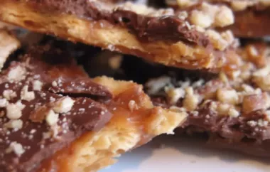 Delicious Chocolate Brittle Surprise Recipe