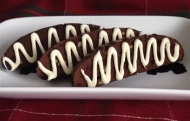 Delicious Chocolate Brownie Biscotti Recipe