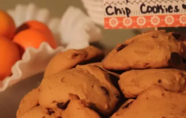 Delicious Chocolate Chip Pumpkin Cookies Recipe