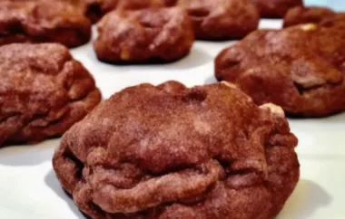 Delicious Chocolate Peanut Butter Cookies Recipe