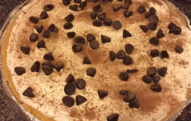 Delicious Chocolate Pudding Pie Recipe