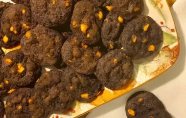 Delicious Chocolate Pumpkin Chip Cookies